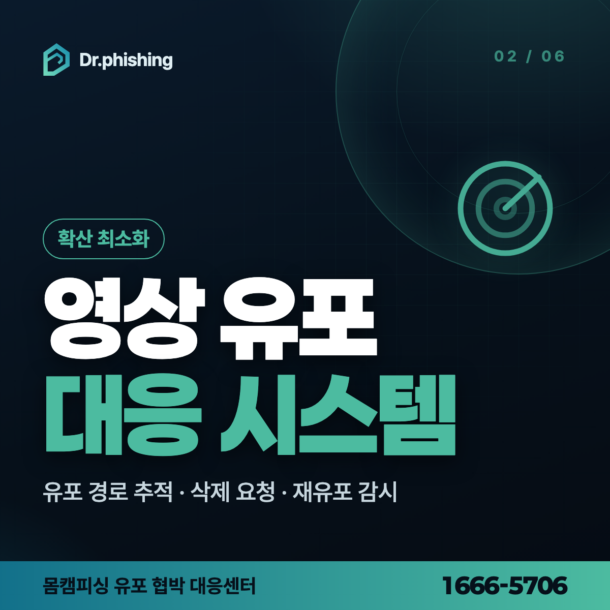 몸캠피싱 영상 유포 대응 시스템 안내 이미지